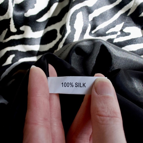 Silk Bec & Em Zebra Print Dress - Picture 7 of 7